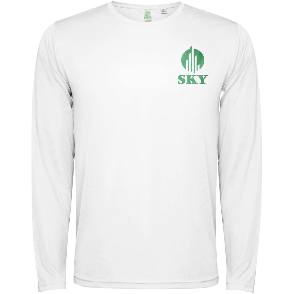 T-shirt Estoril à manches longues pour enfant Blanc