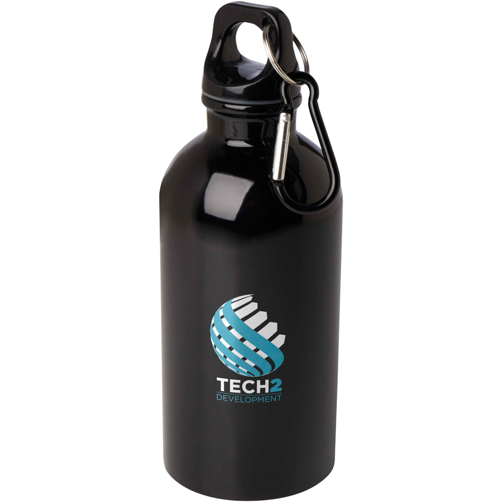 Trinkflasche 400 ml Trekking schwarz