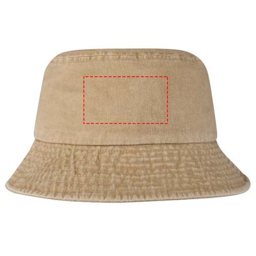 Chapeau de soleil lavé Mitica Oatmeal