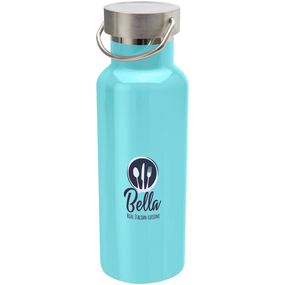 Bouteille d’eau Thor de 500 ml en acier inoxydable certifié RCS Turquoise