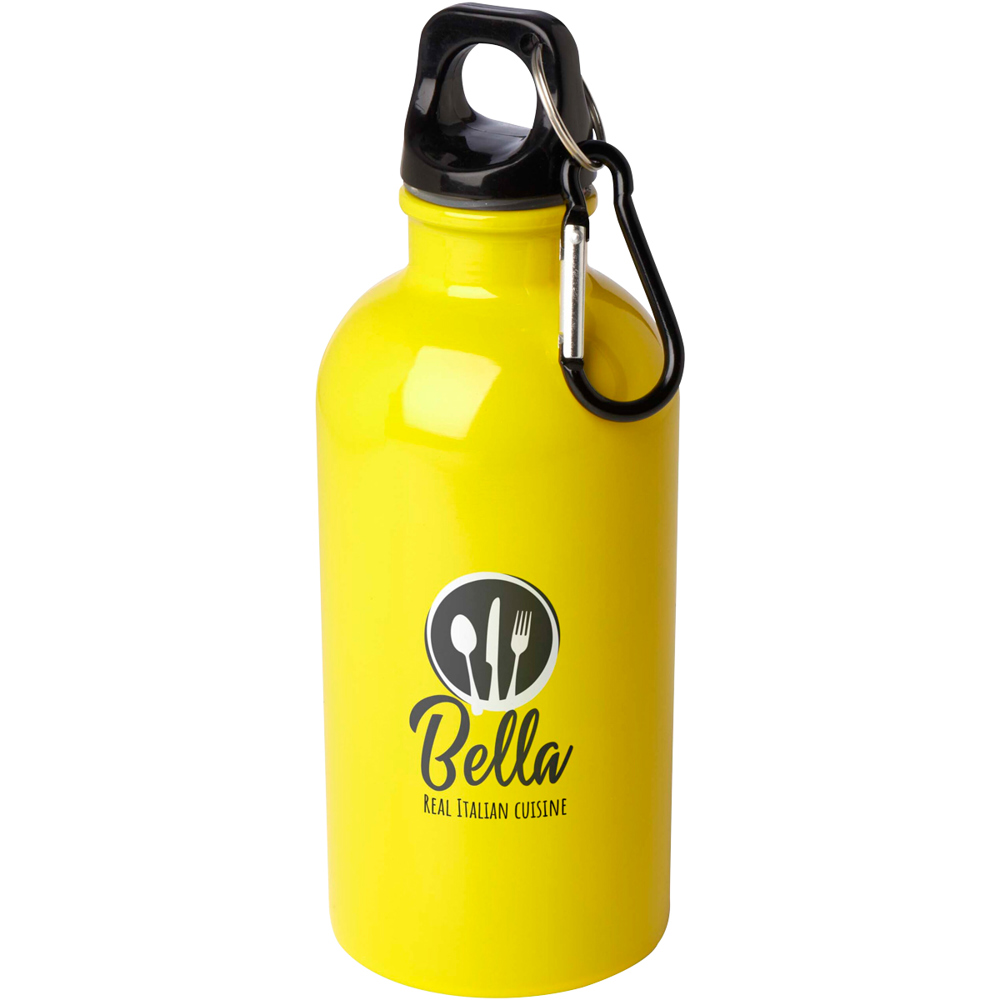 Trinkflasche 400 ml 360 Grad gelb