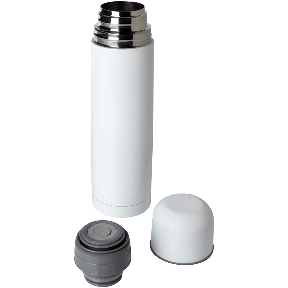 Bouteille isotherme en acier inoxydable recyclé certifié RCS de 750 ml Sullivan Blanc