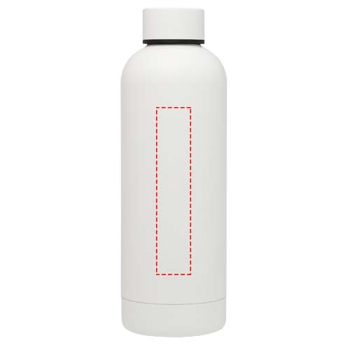 Spring 500 ml RCS-zertifizierte Kupfer-Vakuum Isolierflasche aus recyceltem Edelstahl weiss