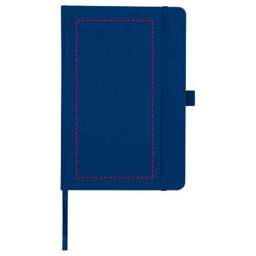 Thalaasa Hardcover Notizbuch aus Ozean Kunststoff blau
