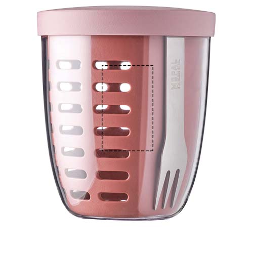 Mepal Ellipse Obst- und Gemüsebehälter Rosa