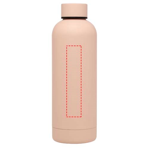 Bouteille isotherme avec isolation par le vide Spring 500 ml en cuivre inoxydable recyclé certifié RCS Pale blush pink