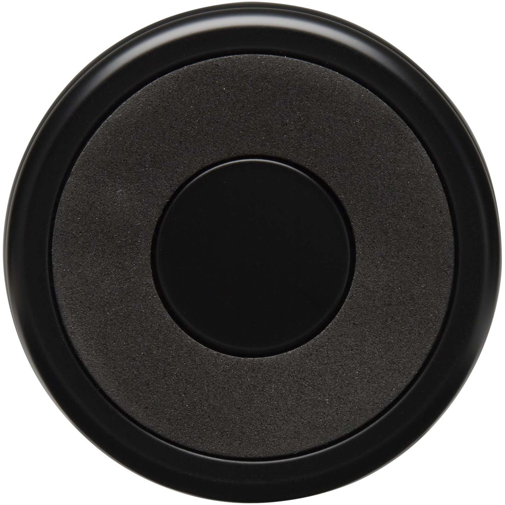Gobelet isotherme à double paroi Westin 540 ml en RCS recyclé, avec paille Noir