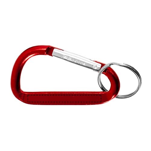 Porte-clés mousqueton Timor Rouge