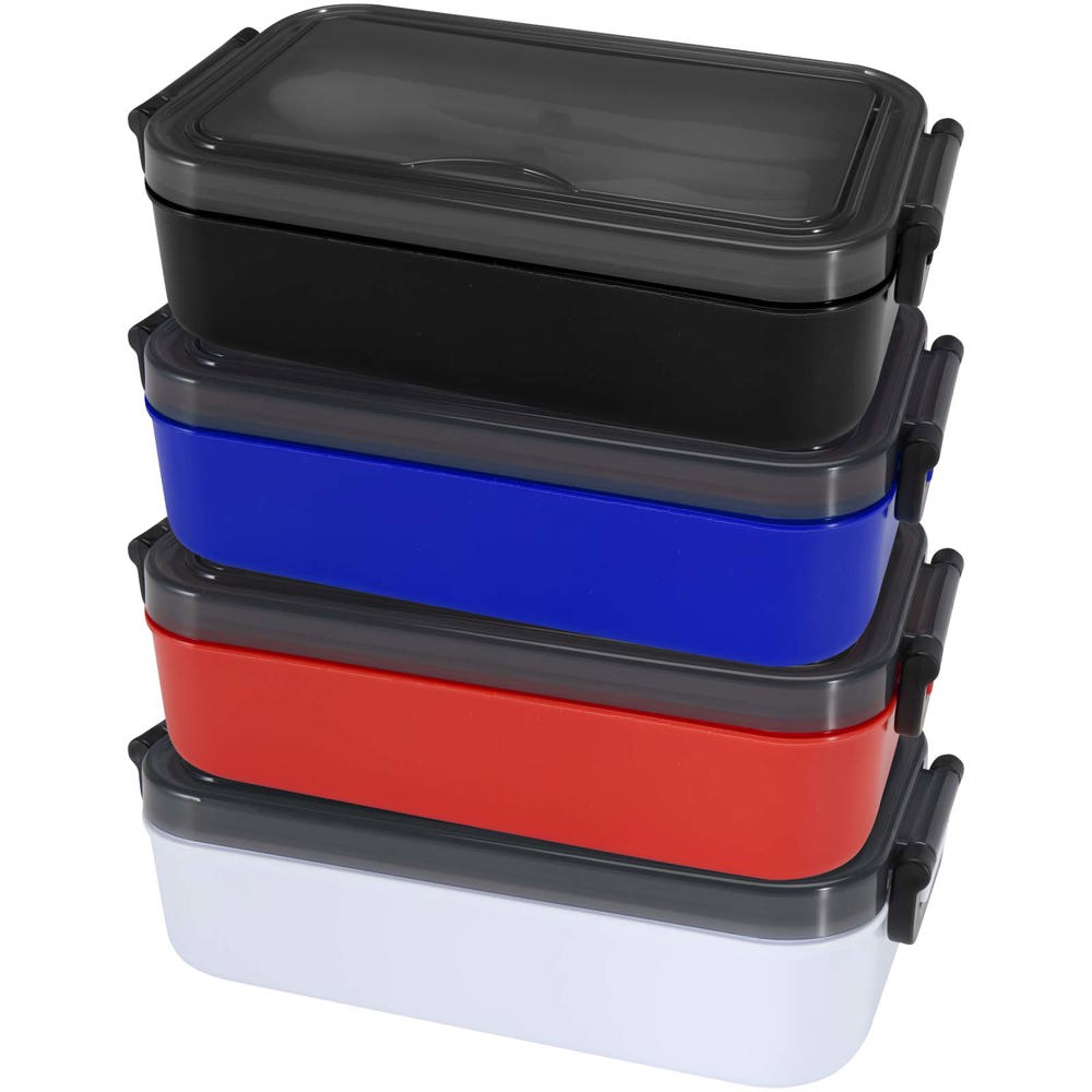 Snappy Lunchbox und Besteckset blau