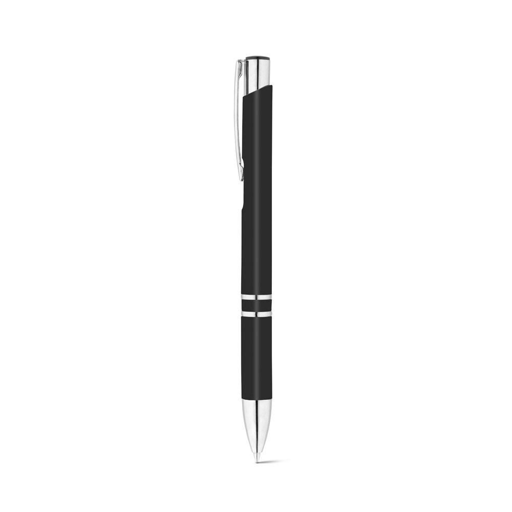 BETA WHEAT Stylo bille en paille de blé et ABS avec attache noir
