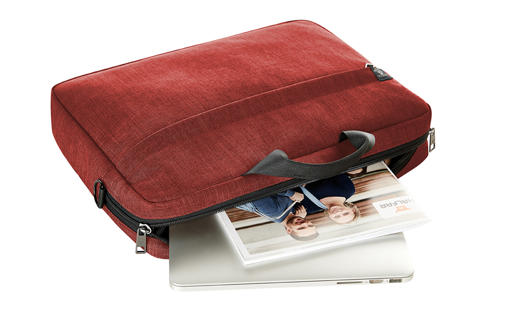 Notebook-Tasche EUROPE rot meliert