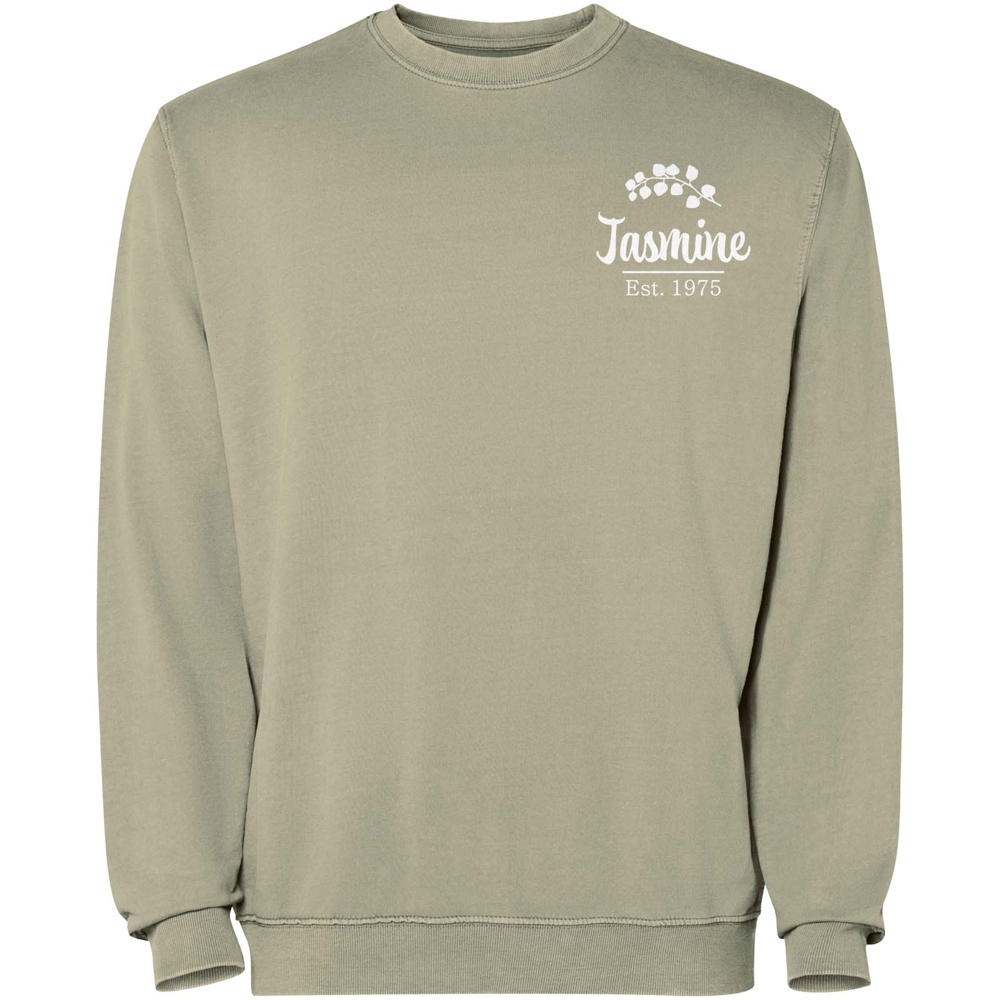 Jaya Pullover mit Rundhalsausschnitt Unisex khaki