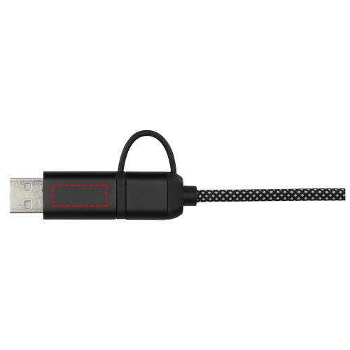 Câble de recharge magnétique 5-en-1 SMART 65 W, 100 cm, certifié RCS