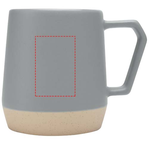 Mug Dolce de 300 ml en céramique avec finition mate gris