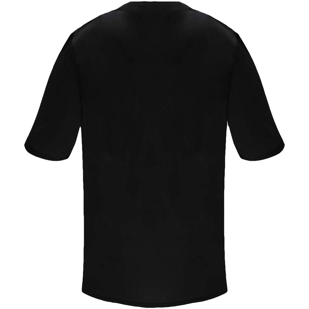 Panacea Kurzärmeliges Arbeitshemd, 160 g/m2, unisex Schwarz