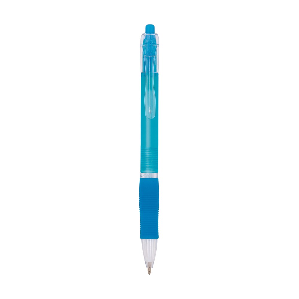 Stylo Click Bleu clair - encre bleue