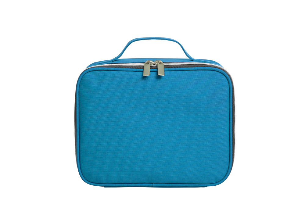 Reissverschluss-Tasche SWITCH cyan