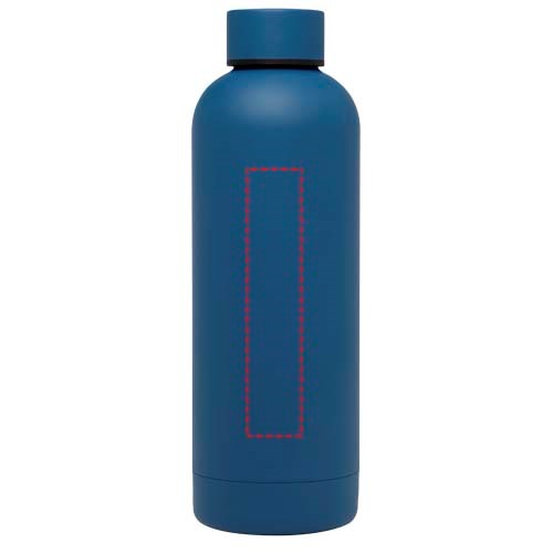 Bouteille isotherme avec isolation par le vide Spring 500 ml en cuivre inoxydable recyclé certifié RCS Bleu océan