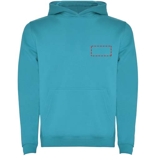 Urban Kapuzenpullover für Kinder türkis