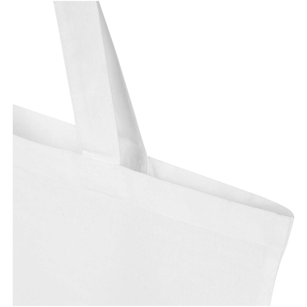 Sac shopping Peru Blend en coton recyclé GRS 180 g/m2 7 L blanc