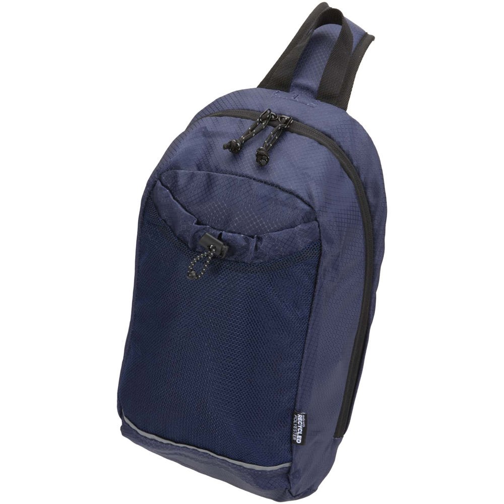 Nomad GRS-recycelte Umhängetasche mit Trinkfunktion navy