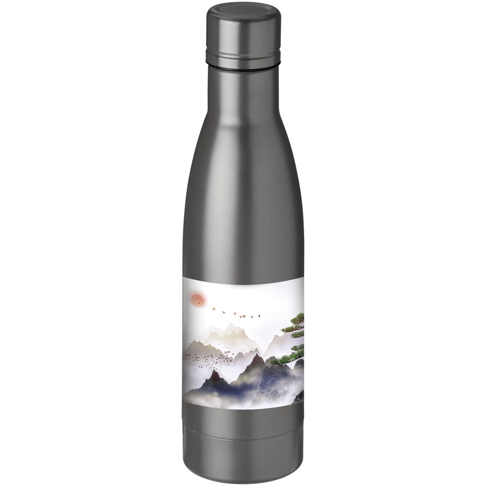 Bouteille isotherme Vasa sous vide avec couche de cuivre de 500 ml Titane