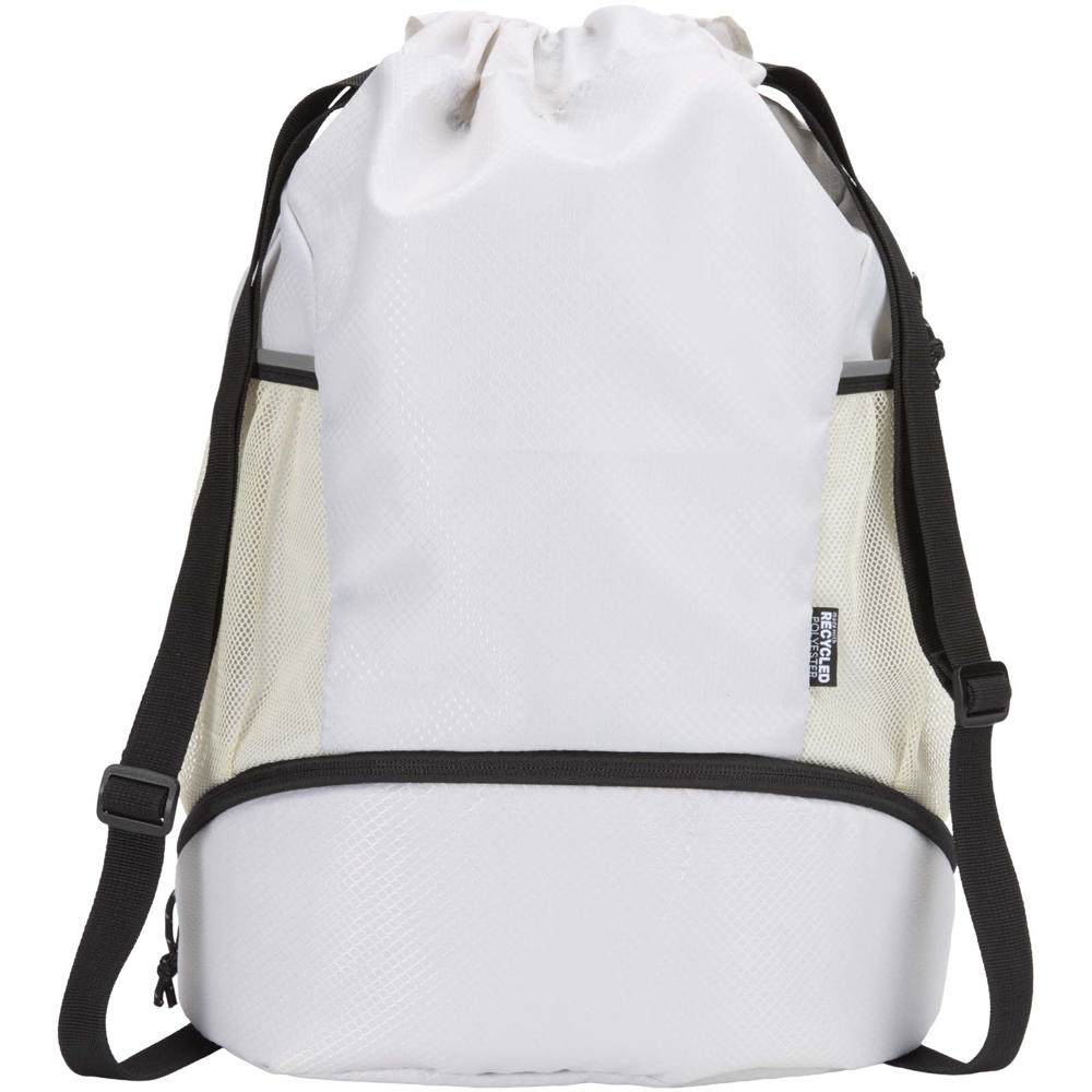 Sac de sport Nomad à cordon en matériaux recyclés certifiés GRS avec compartiment inférieur de 18 L Sandstone