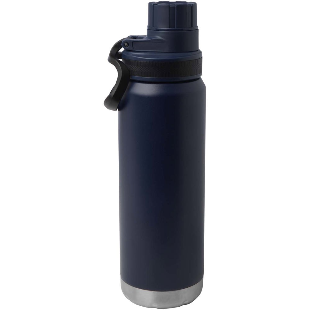 Fortis 700 ml RCS-zertifizierte Kupfer-Vakuum Isolierflasche aus recyceltem Edelstahl (Kohlensäure geeignet) navy