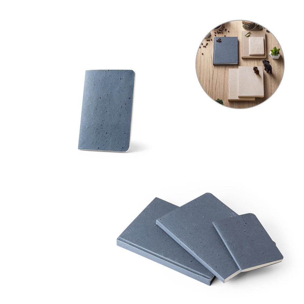 COFFEEPAD SOFT Notizbuch A6 mit flexiblem Cover aus Kaffeeschalenverwertung (65%)