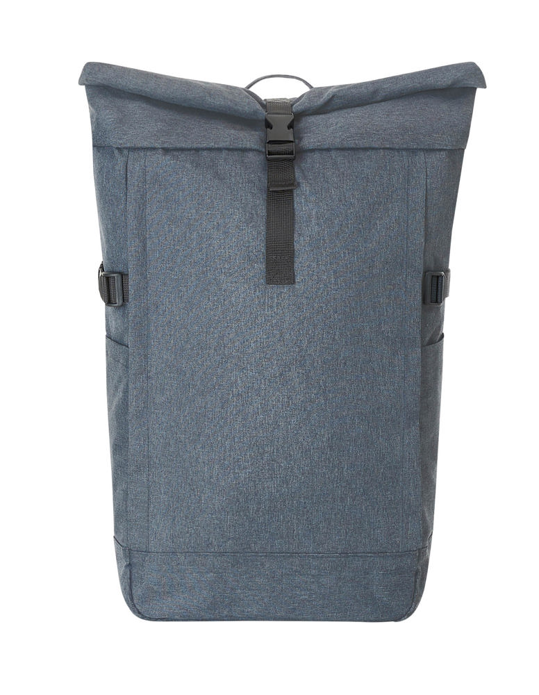 Notebook-Rucksack CIRCLE L blau-grau meliert