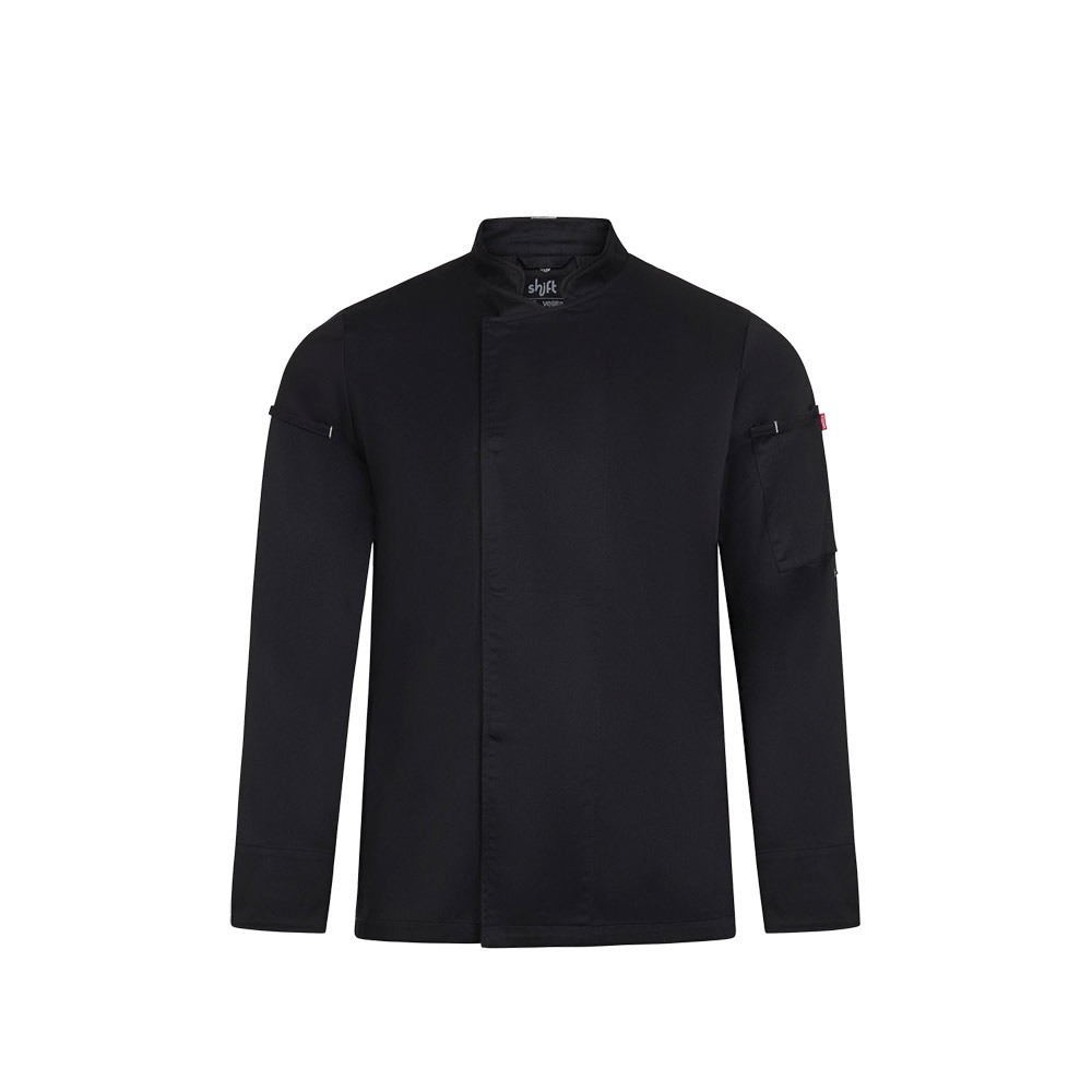 VL AGNI. Kochjacke Unisex (190 g/m²), aus Baumwolle (35 %) und recyceltem Polyester (65 %)