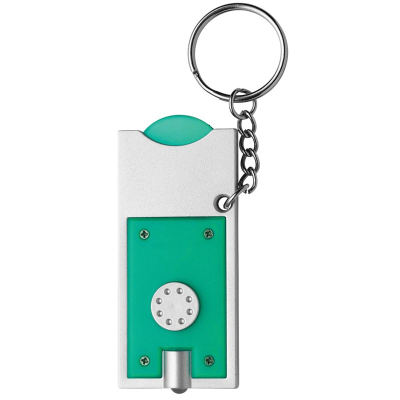 Schlüsselanhänger mit Einkaufswagen-Chip