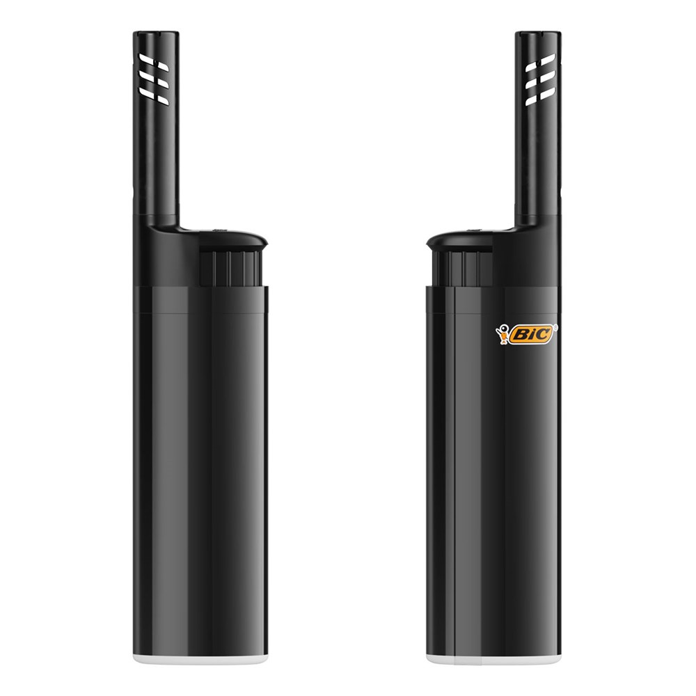 Feuerzeug BIC EZ Reach – Werbeartikel mit Logo. ✓ Personalisiert ✓ Handlich ✓ Beste Qualität. Jetzt individuell bedrucken lassen! schwarz