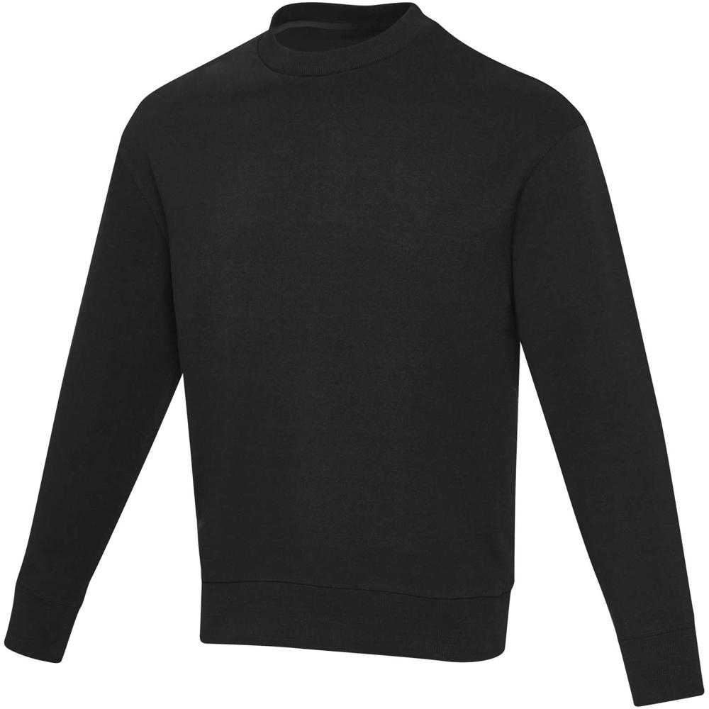 Jet Unisex Aware™ Pullover mit Rundhalsausschnitt aus recyceltem Material schwarz