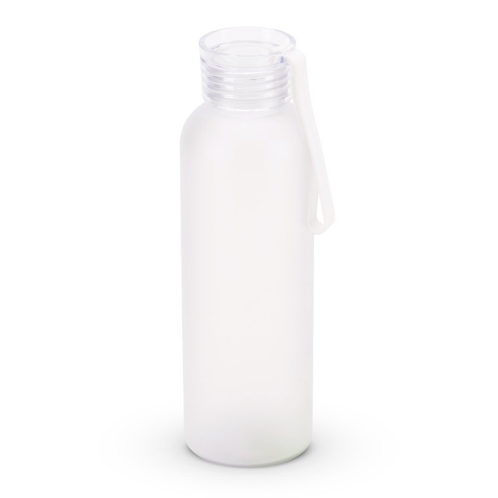 RIO rPET Trinkflasche (600ml) aus rPET mit matter Oberfläche transparent