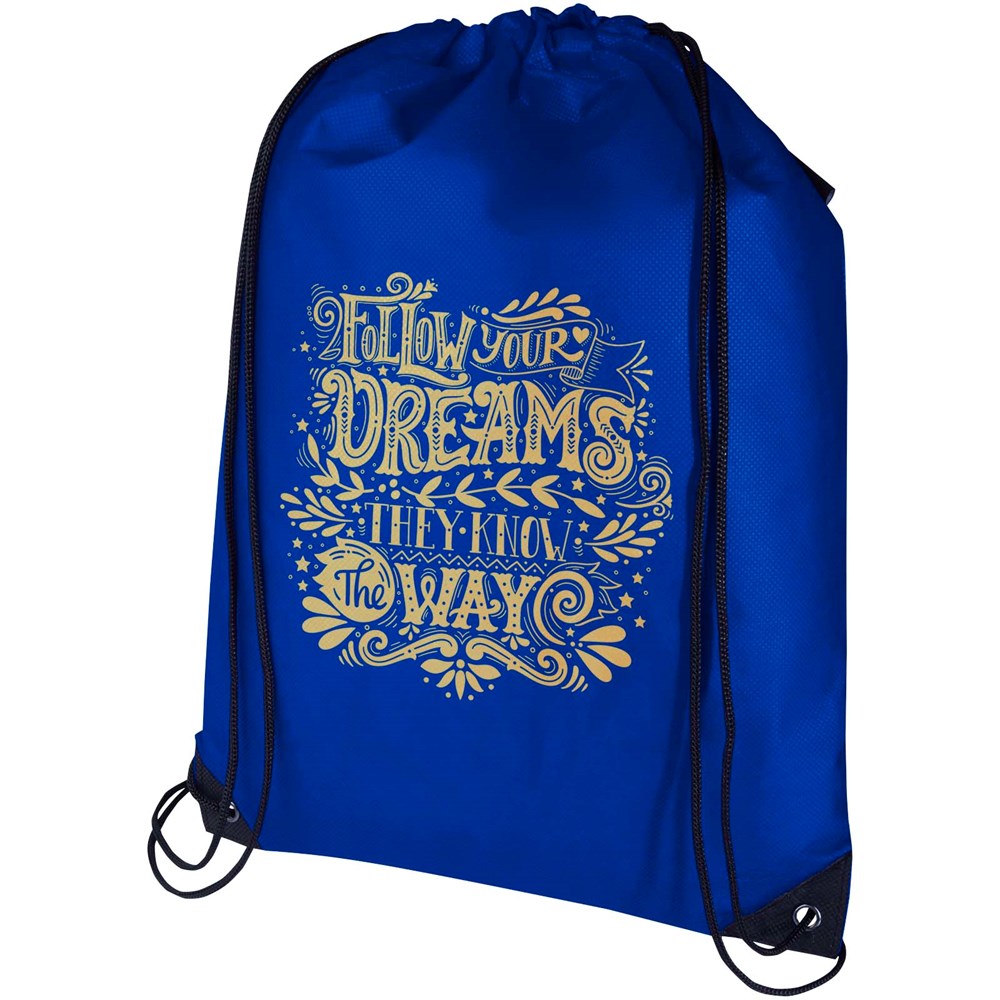 Evergreen Sportbeutel aus recyceltem GRS Non Woven 5 L royalblau