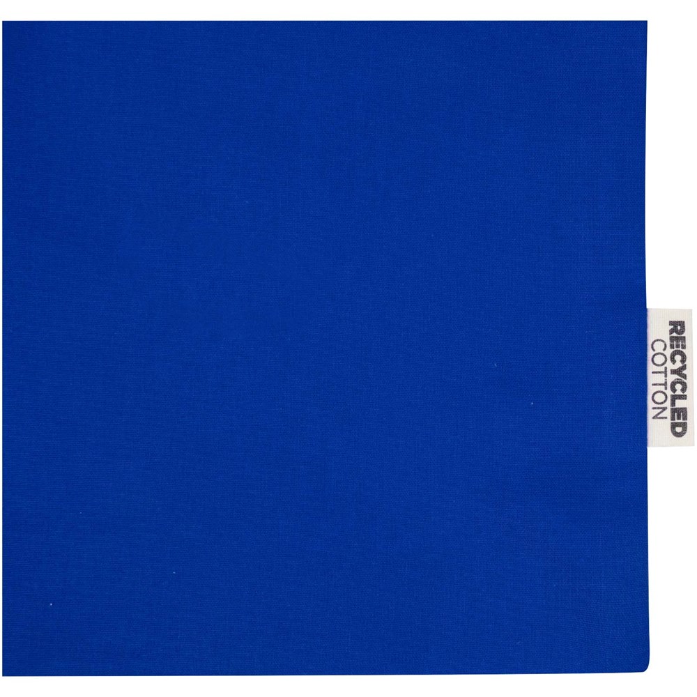 Odessa 220 g/m² Baumwoll Tragetasche aus GRS recycelter Baumwolle 40L royalblau