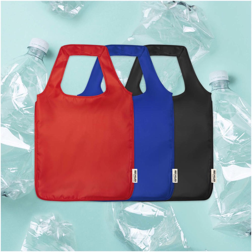 Grand sac shopping Ash en RPET certifié GRS 14L rouge