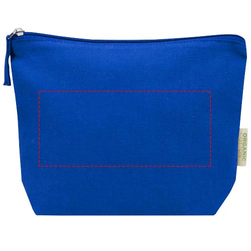 Trousse de toilette Odisha de 1 L bio certifiée OCS 180 g/m² bleu roi