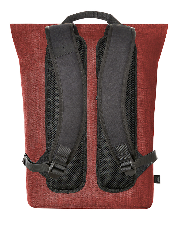 Laptop-Rucksack EUROPE rot meliert