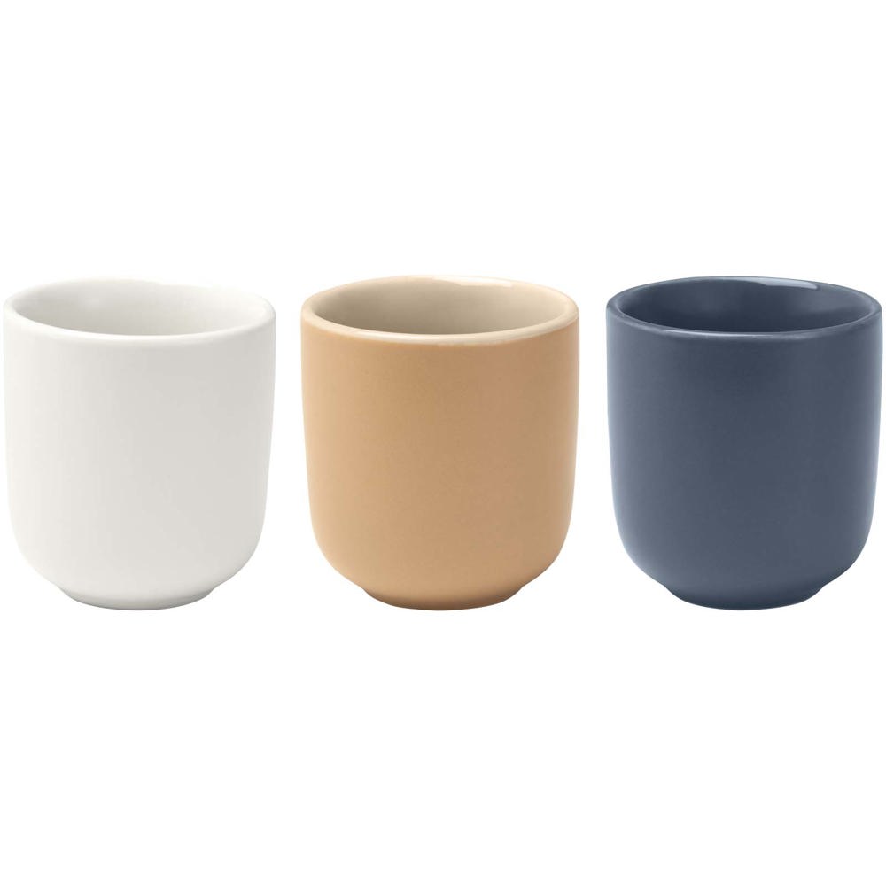 Tasses à expresso Male en céramique de 90 ml - set de 2 Blanc