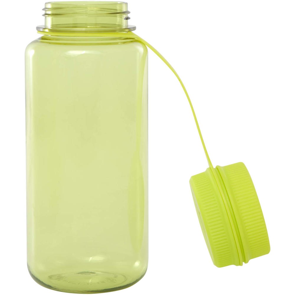 Bouteille sport Ryder de 900 ml en RPET certifié RCS avec couvercle multifonctions Citron vert