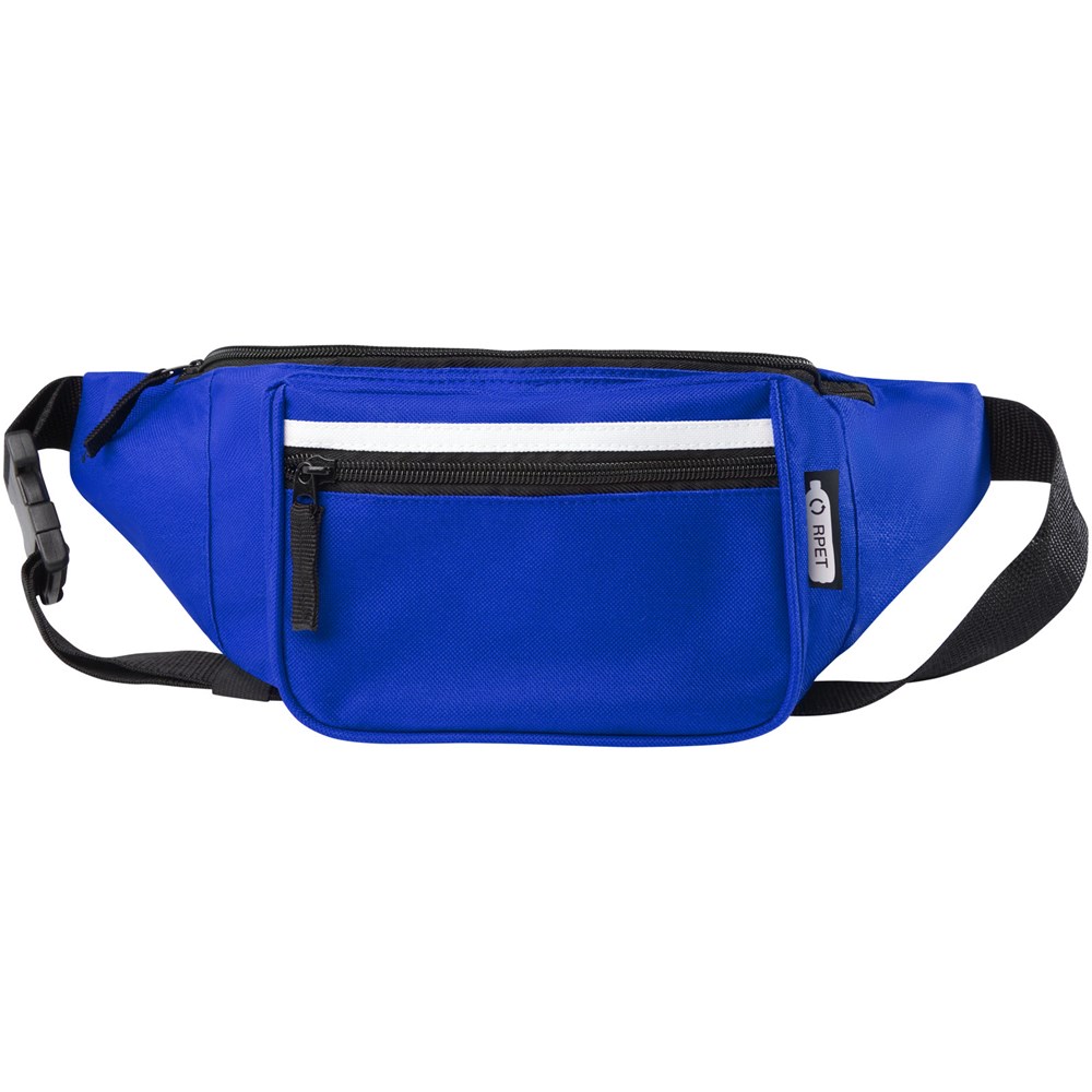Sac banane en RPET GRS Journey Bleu royal