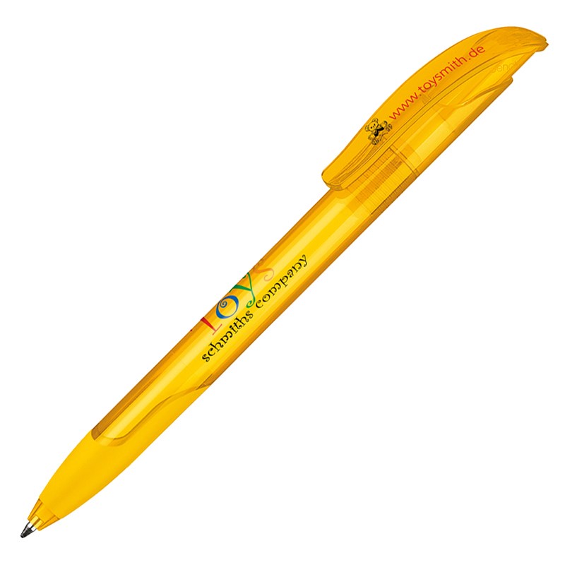 Kugelschreiber Senator Challenger soft clear gelb