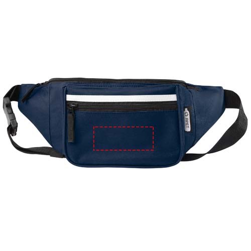Sac banane en RPET GRS Journey Marine