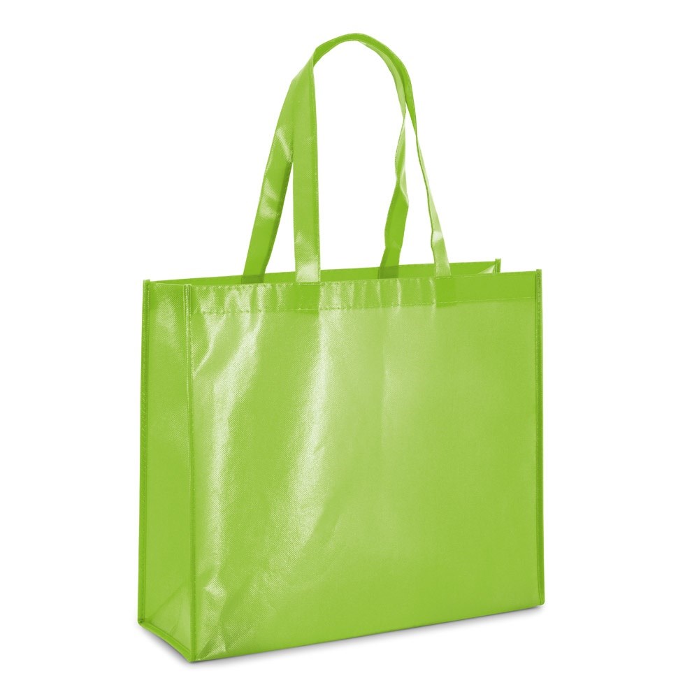 MILLENIA Tragetasche aus laminiertem Non-Woven (110 g/m²) hellgrün