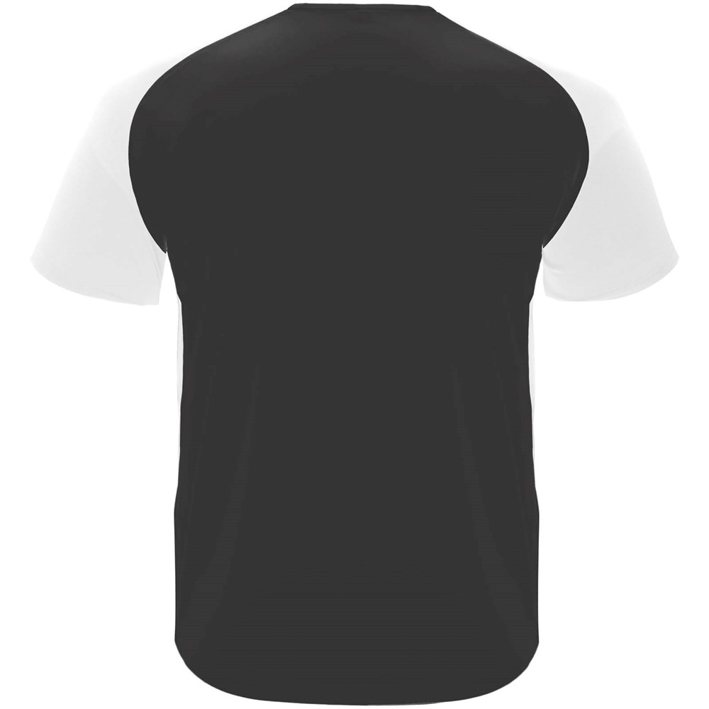 Bugatti T-Shirt Unisex aus recyceltem Material schwarz, weiss
