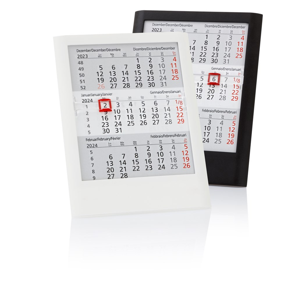 3-Monats-Tischkalender 2026