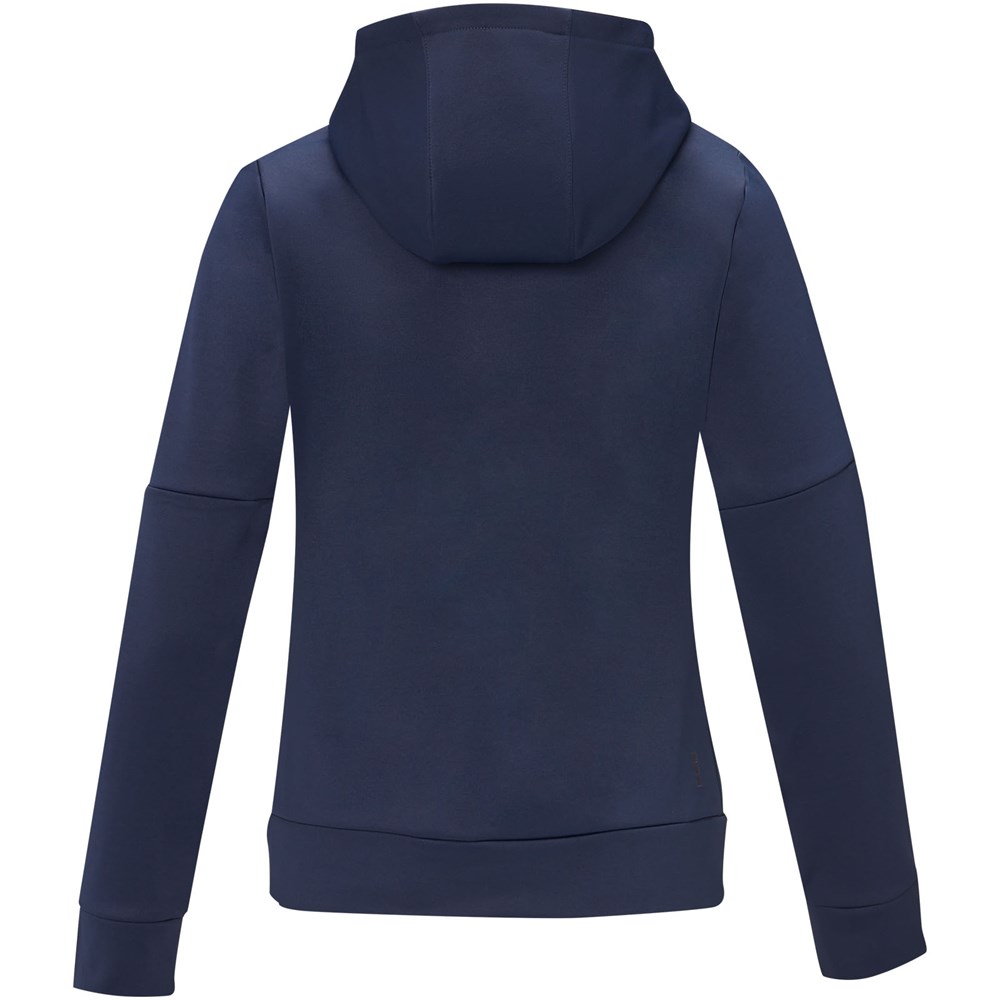 Sweat à capuche anorak à demi zip Sayan pour femme Marine