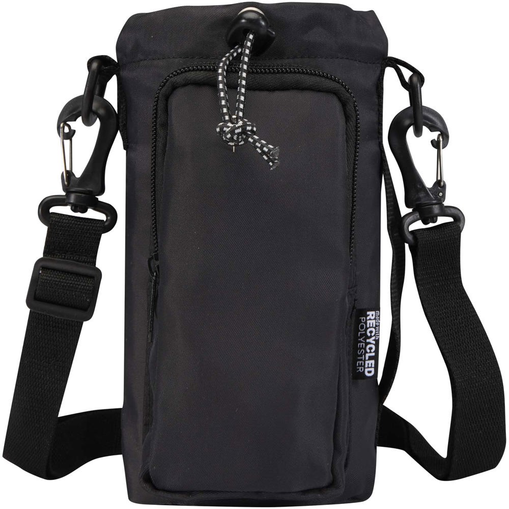 Trip Aware™ Recycelte Reisetasche für Flaschen 2 L schwarz